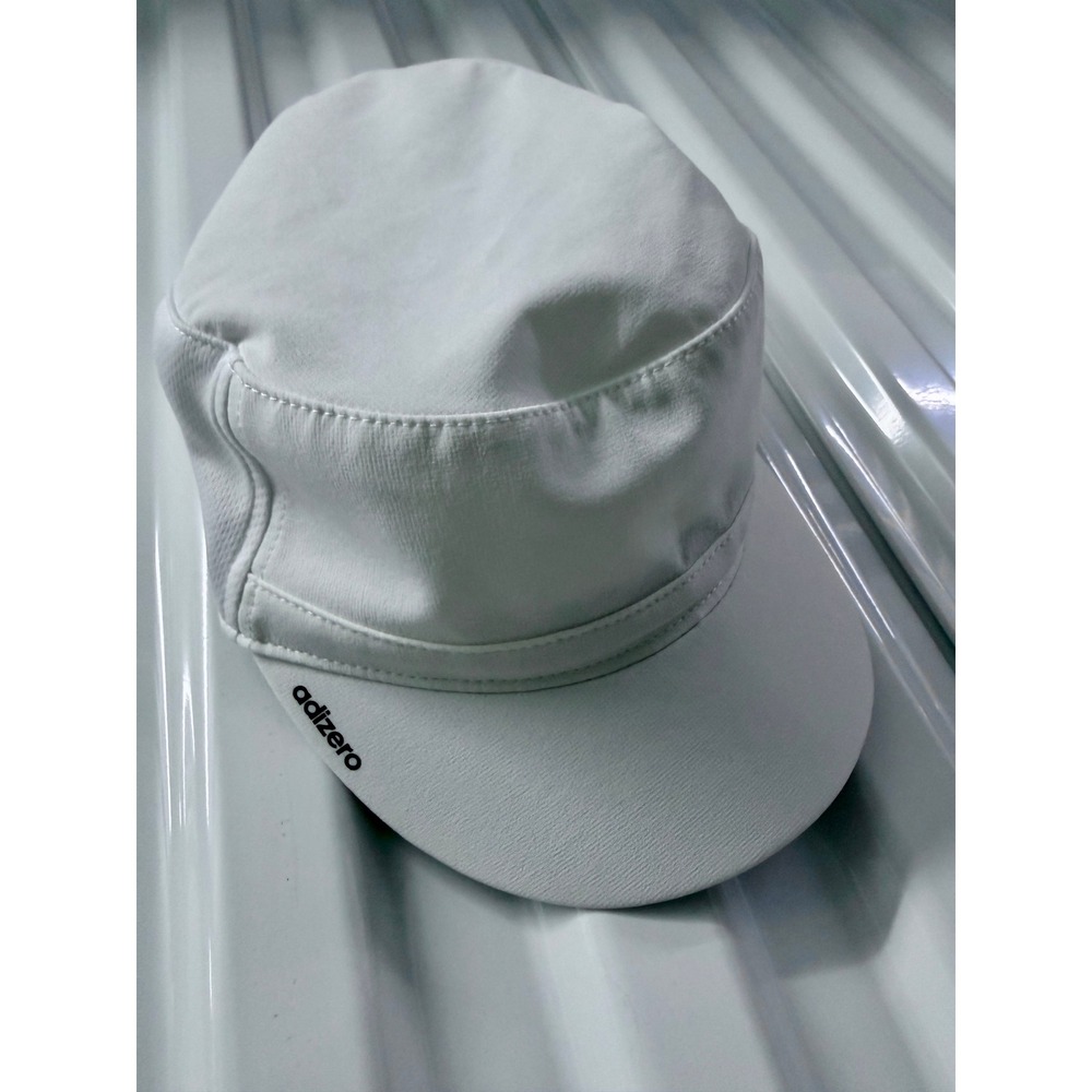 Adidas Adizero Cadet Cap Unisex OSFM White Excellent Breathable Running Hat
